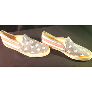American Eagle Outfitters Stars And Stripes loafers size 7